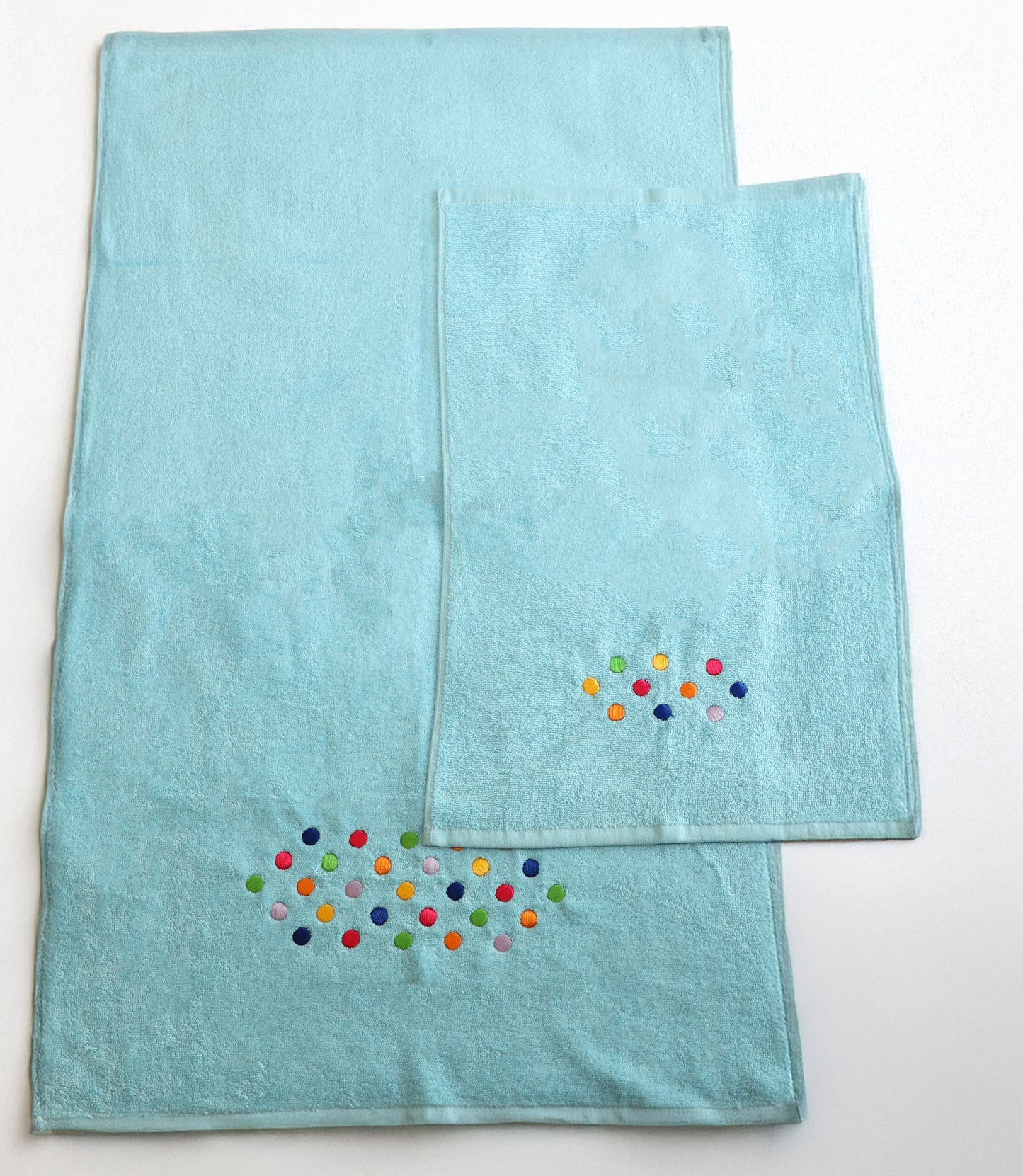 set asciugamani pois